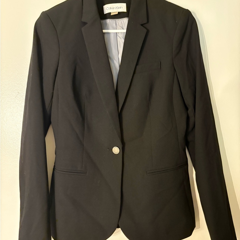 Calvin Klein Women's Classic Black Suit Jacket